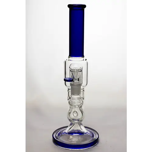 14 inches 8 arms percolator and inline diffused water bong_6