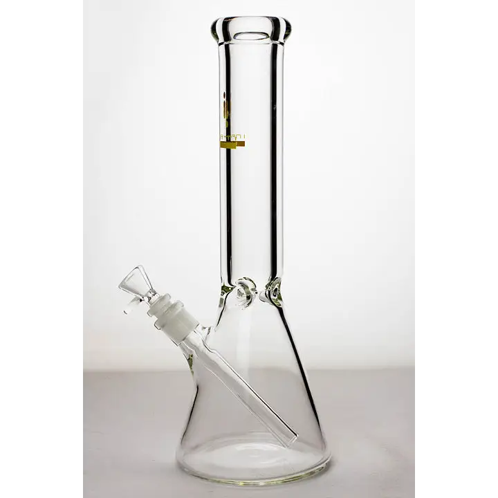 14" infyniti 9 mm beaker glass water bong_2