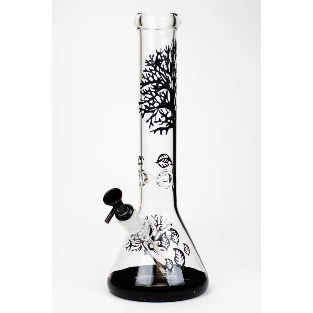 14" Tree of Life classic beaker glass bong_14