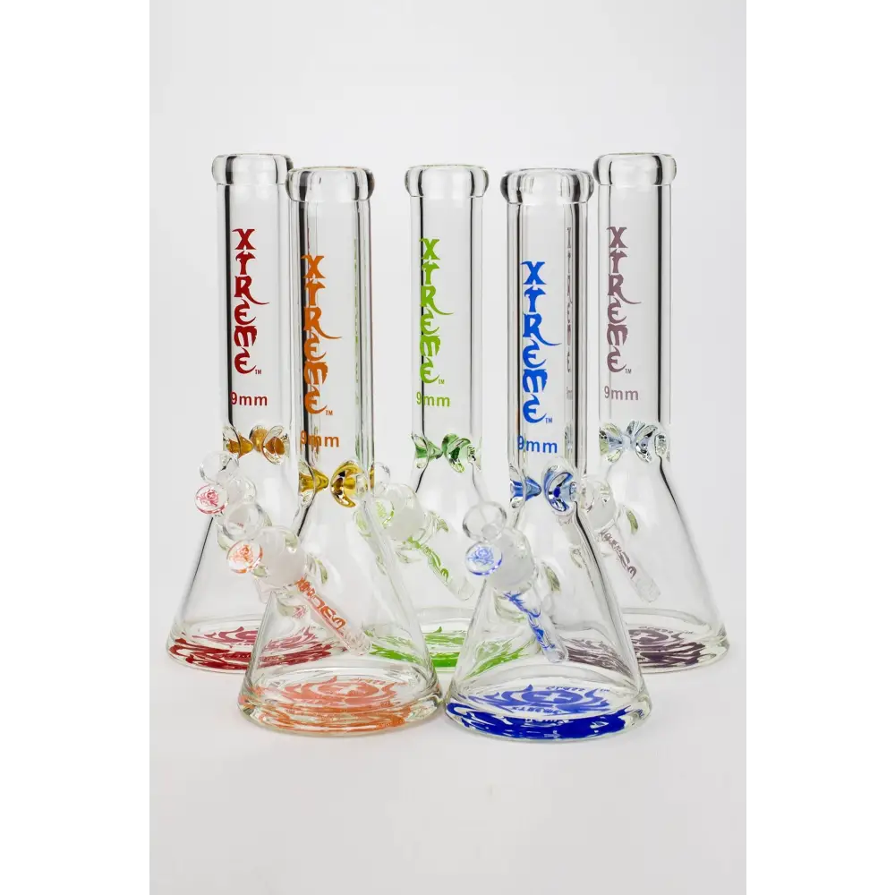 14" XTREME Glass / 9 mm / Classic Glass beaker Bong_0