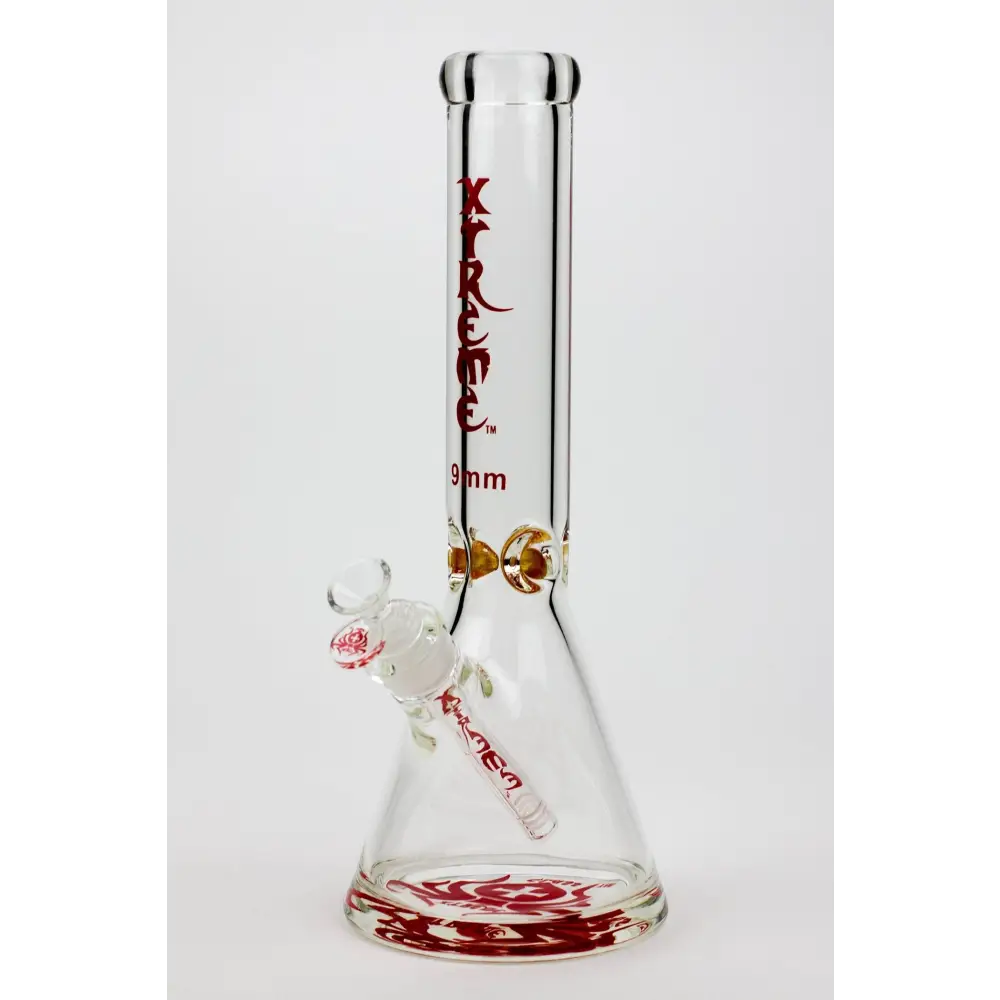 14" XTREME Glass / 9 mm / Classic Glass beaker Bong_10