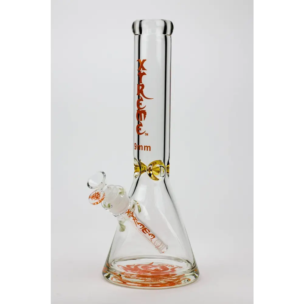 14" XTREME Glass / 9 mm / Classic Glass beaker Bong_9