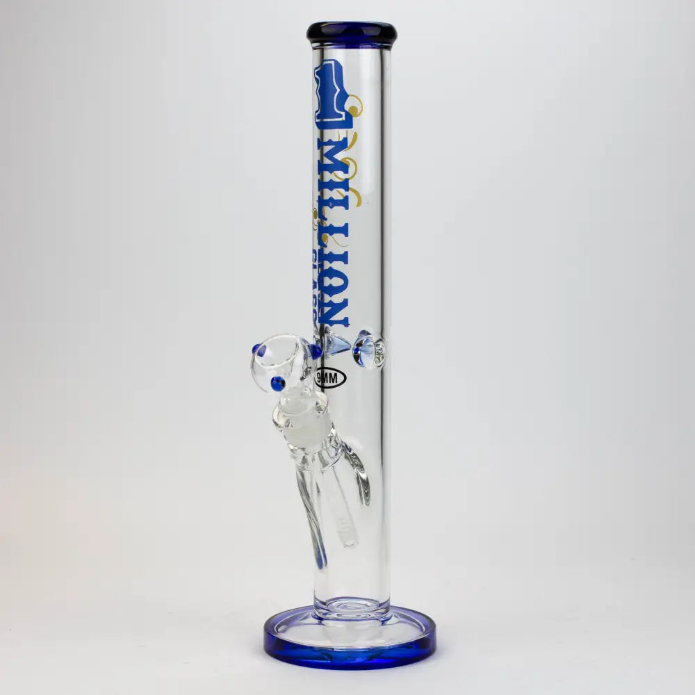 16" 1-MILLION Glass / 9mm / glass tube water bong [M004]_2