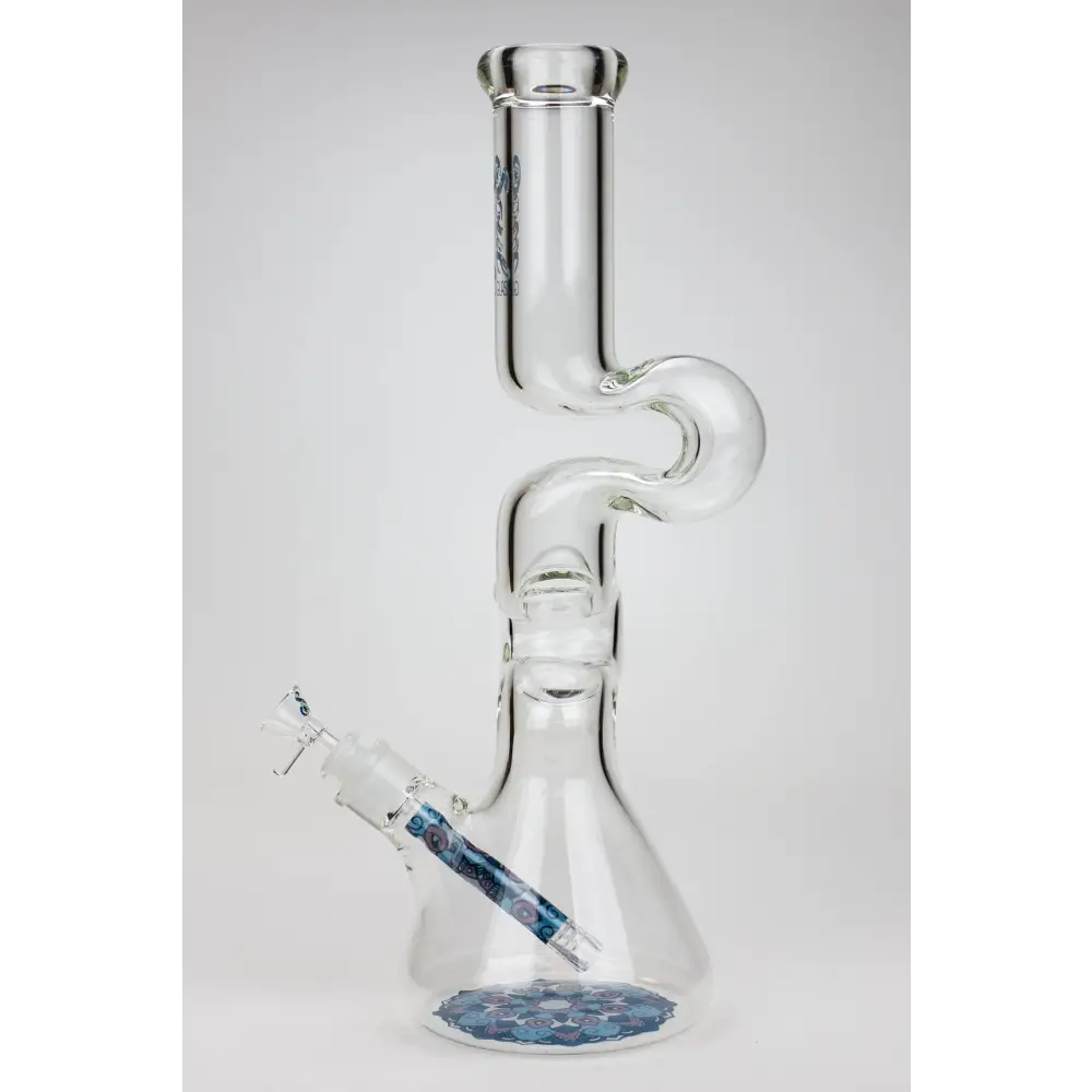 16.5" SOUL Glass 7mm Kink Zong glass water bong_10