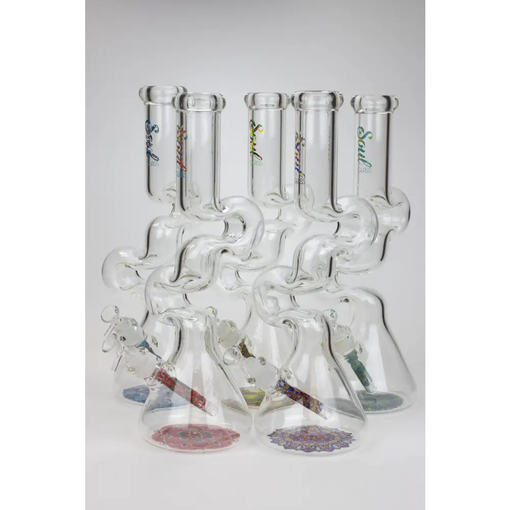 16.5" SOUL Glass 7mm Kink Zong glass water bong_0