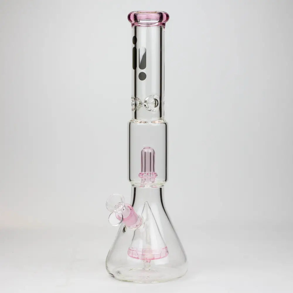 16" Infyniti showerhead percolator with Cone diffuser 7 mm glass bong_6