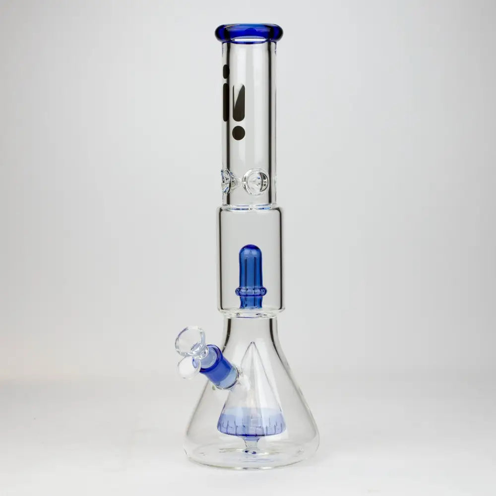 16" Infyniti showerhead percolator with Cone diffuser 7 mm glass bong_7