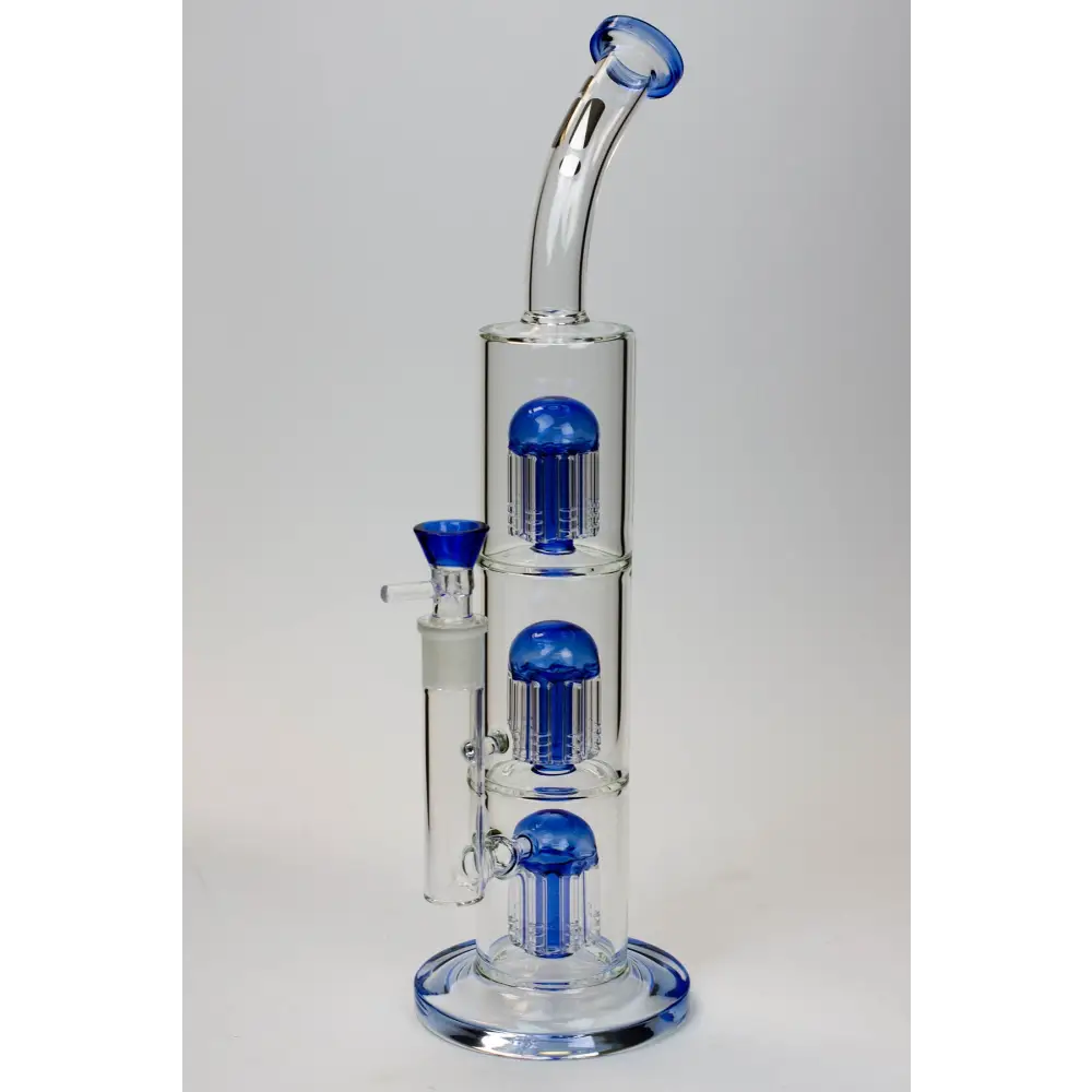 16" Infyniti Triple tree arms percolator glass bong_5