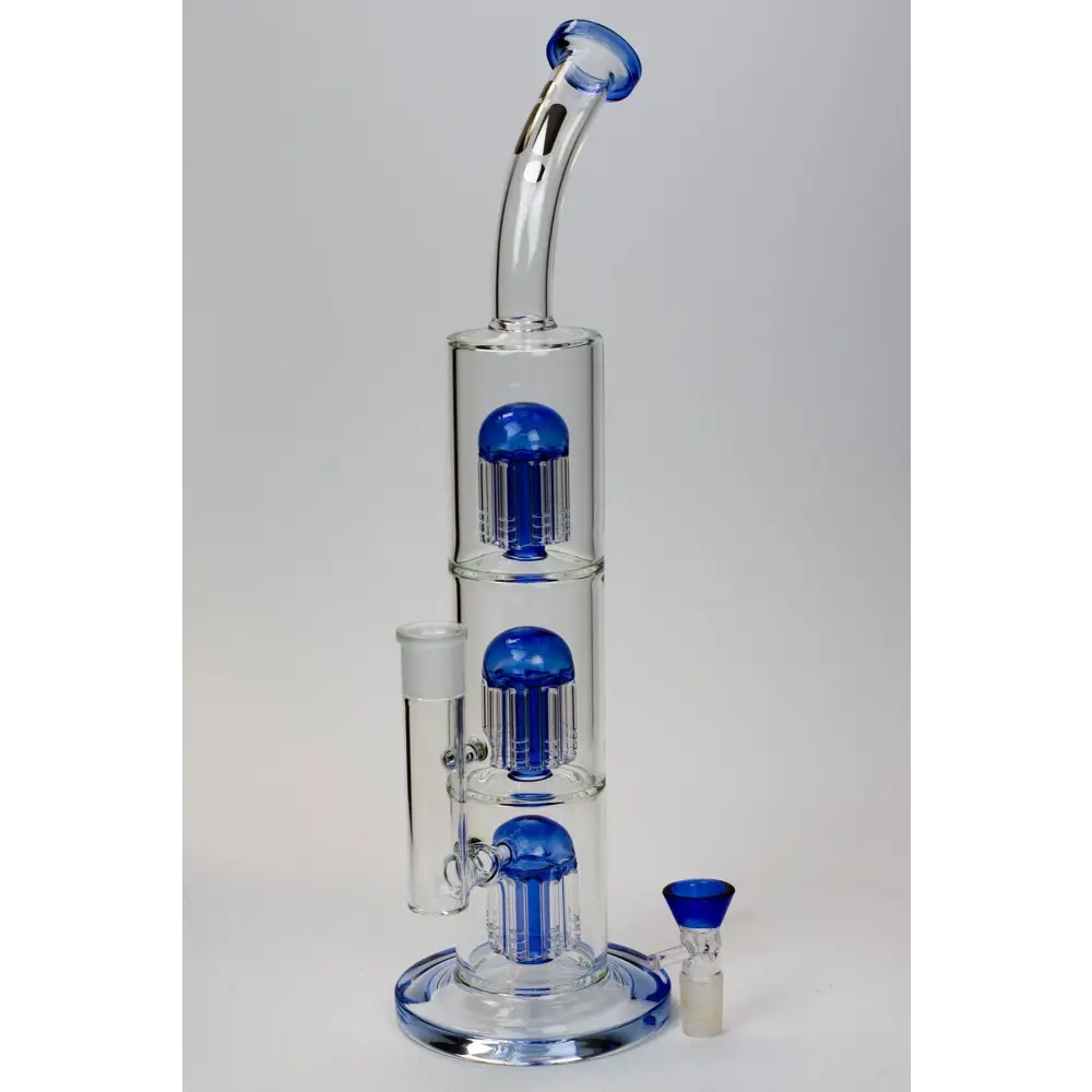 16" Infyniti Triple tree arms percolator glass bong_3