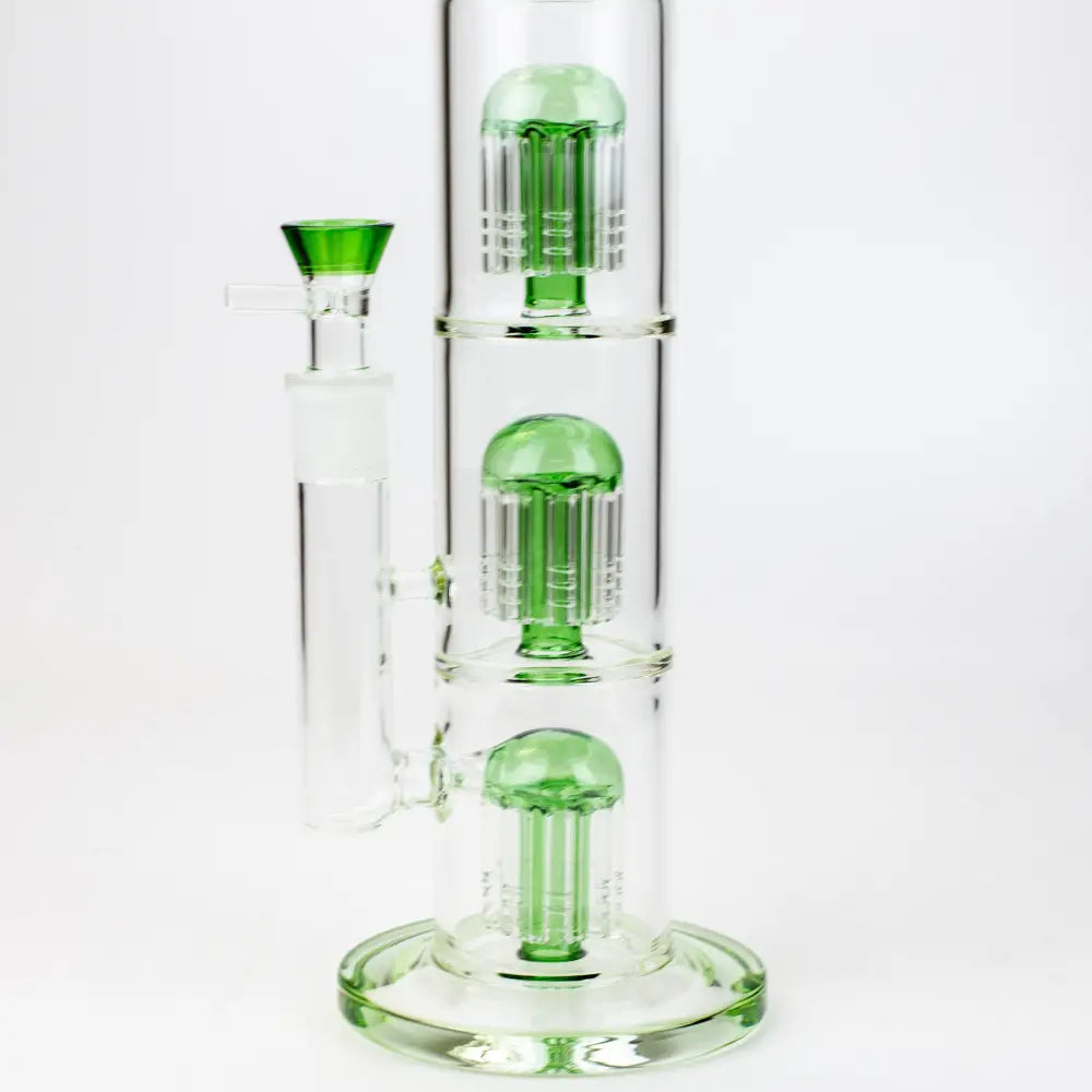 16" Infyniti Triple tree arms percolator glass bong-Gr_4