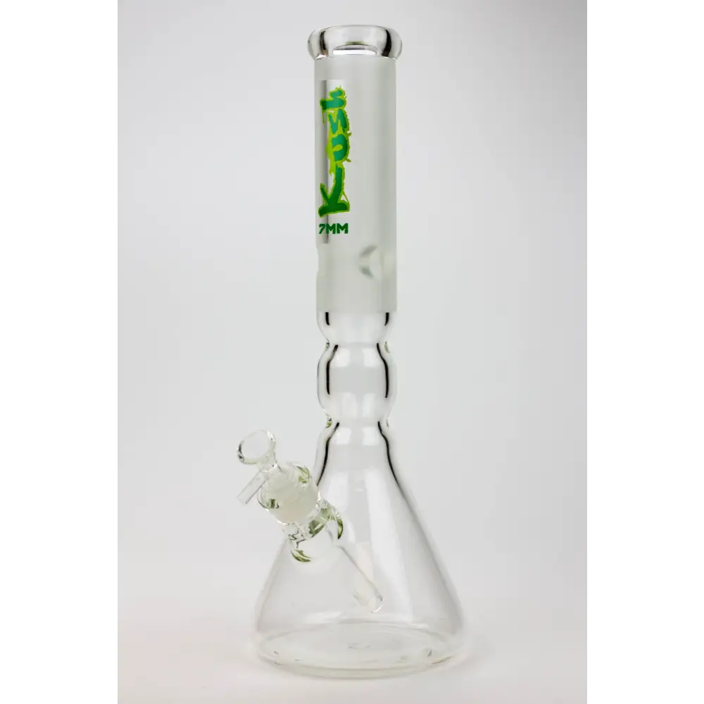 16" KUSH / 7mm / curved tube glass water bong_4