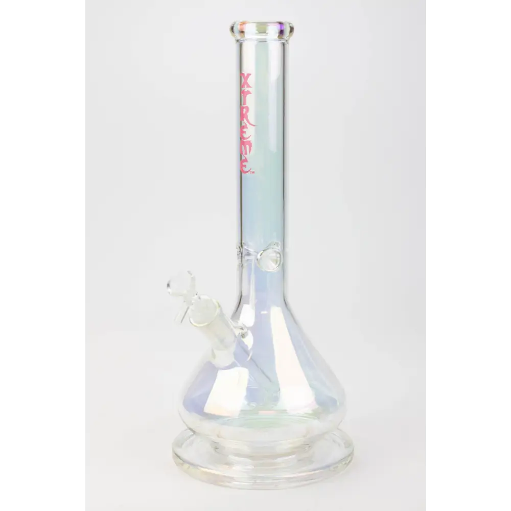 16" XTREME / 7 mm / wide base Electroplated glass Bong [XTR5007]_3