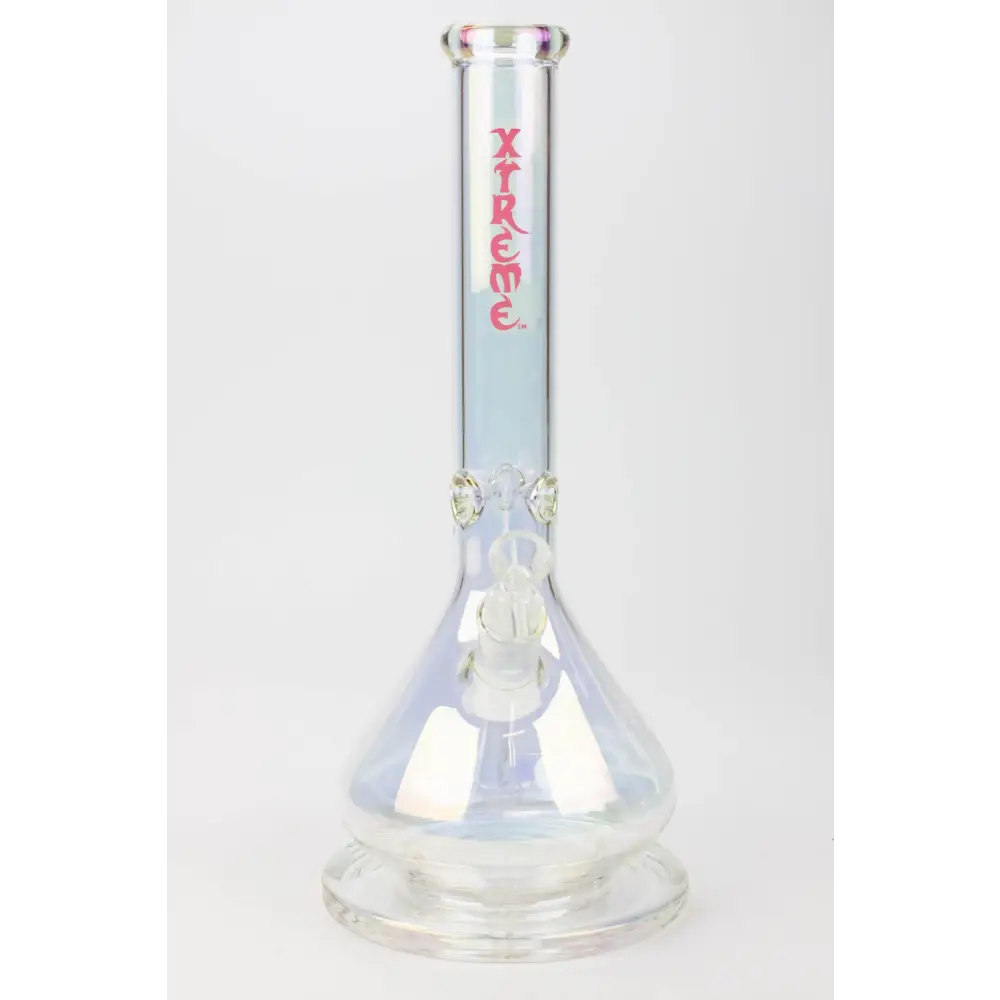 16" XTREME / 7 mm / wide base Electroplated glass Bong [XTR5007]_5