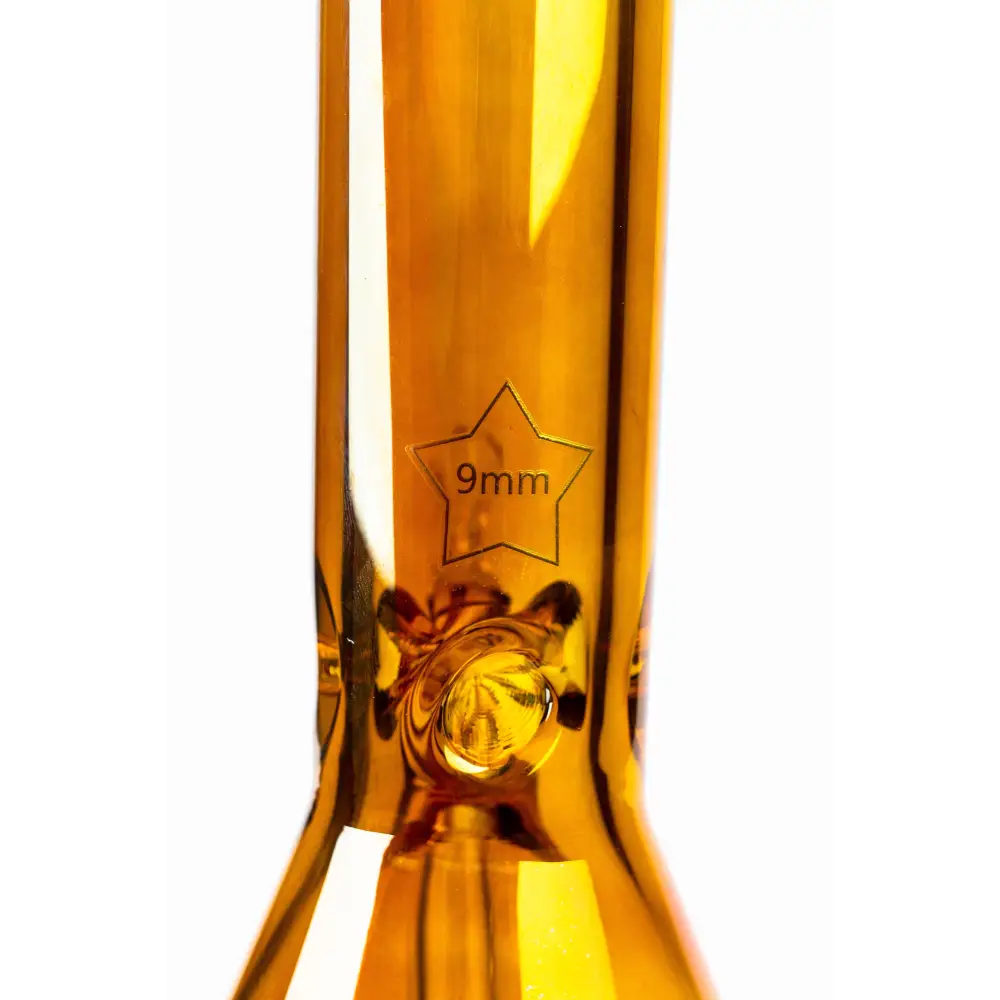 17.5" SPARK / 9 mm / Electroplated glass beaker bong_3