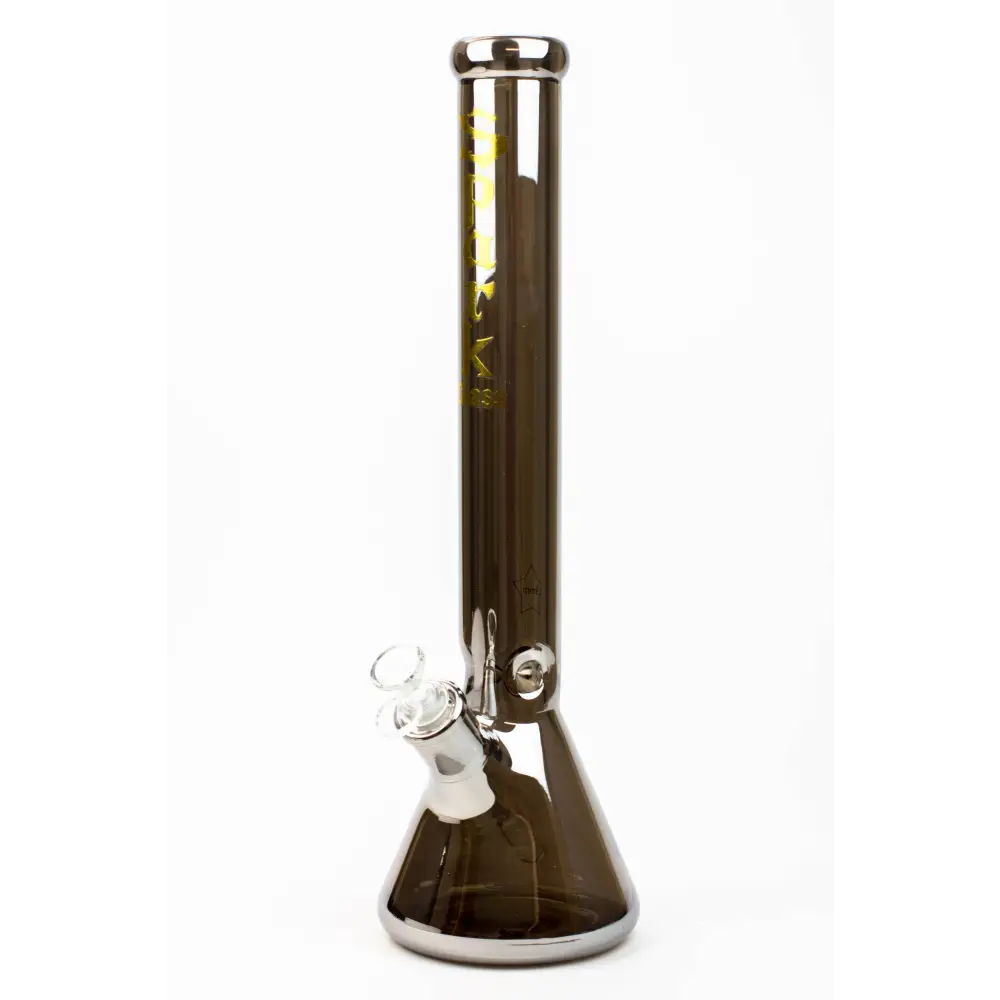 17.5" SPARK / 9 mm / Electroplated glass beaker bong_1