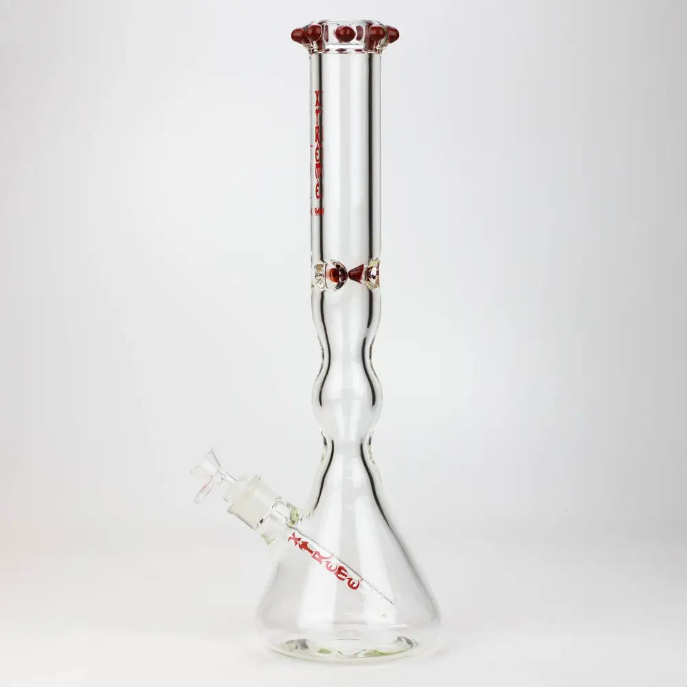 17.5" XTREME / 9 mm / curved tube glass water bong [XTR5002]_7