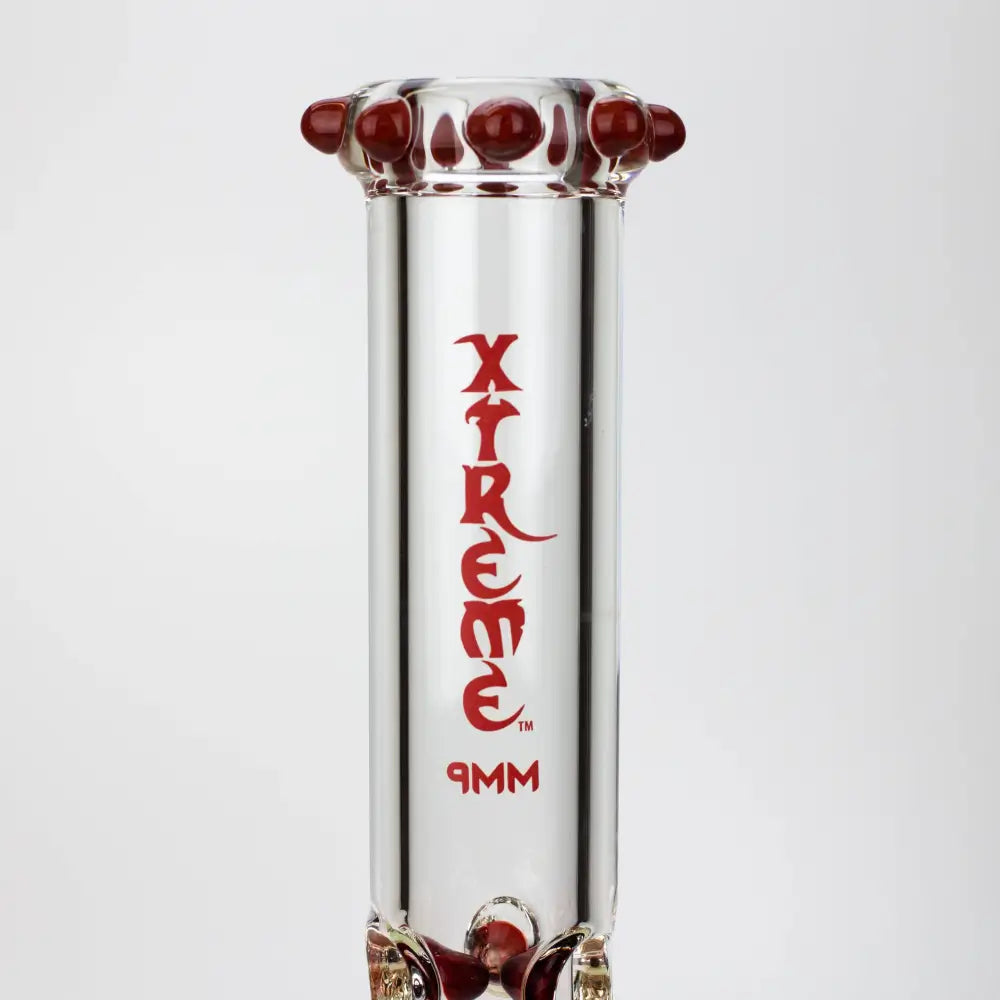 17.5" XTREME / 9 mm / curved tube glass water bong [XTR5002]_9