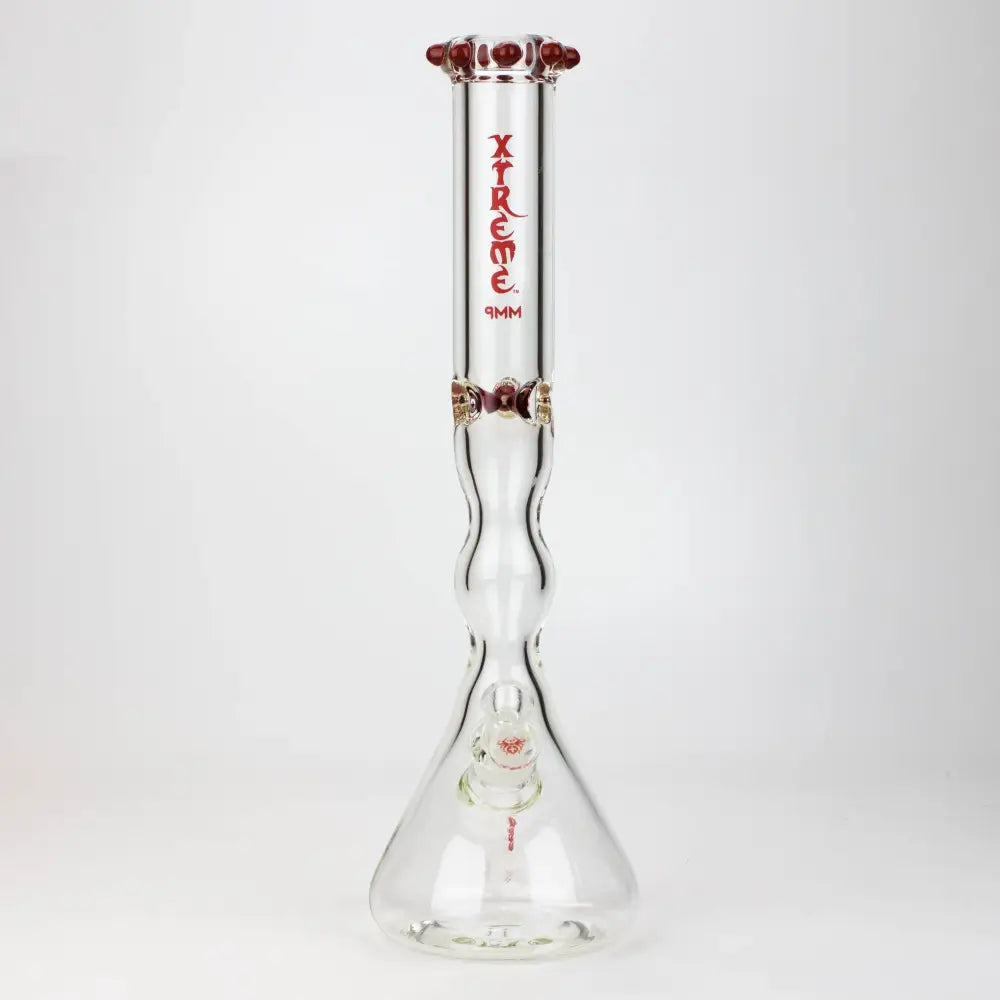 17.5" XTREME / 9 mm / curved tube glass water bong [XTR5002]_8