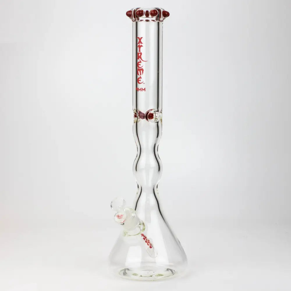 17.5" XTREME / 9 mm / curved tube glass water bong [XTR5002]_6