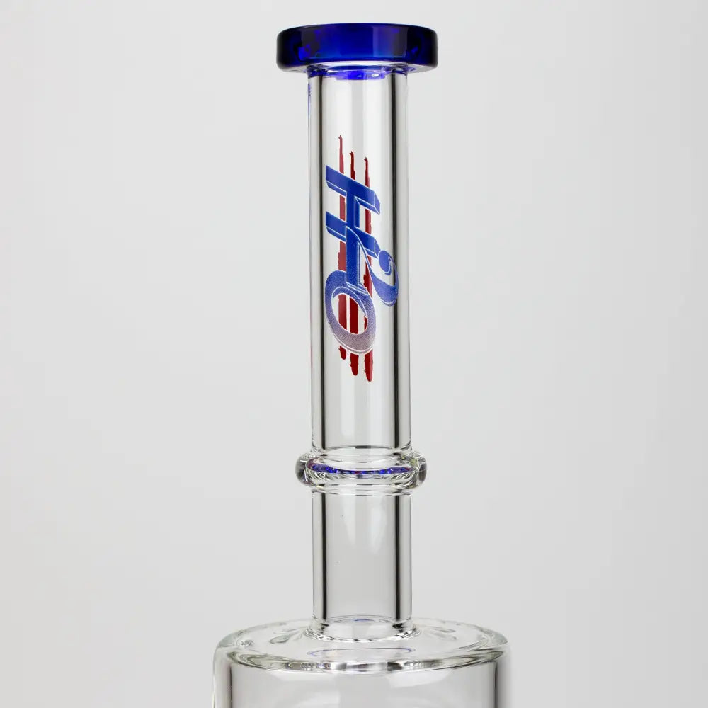 17" H2O dual diffuser glass water bong [H2O-5002]_8