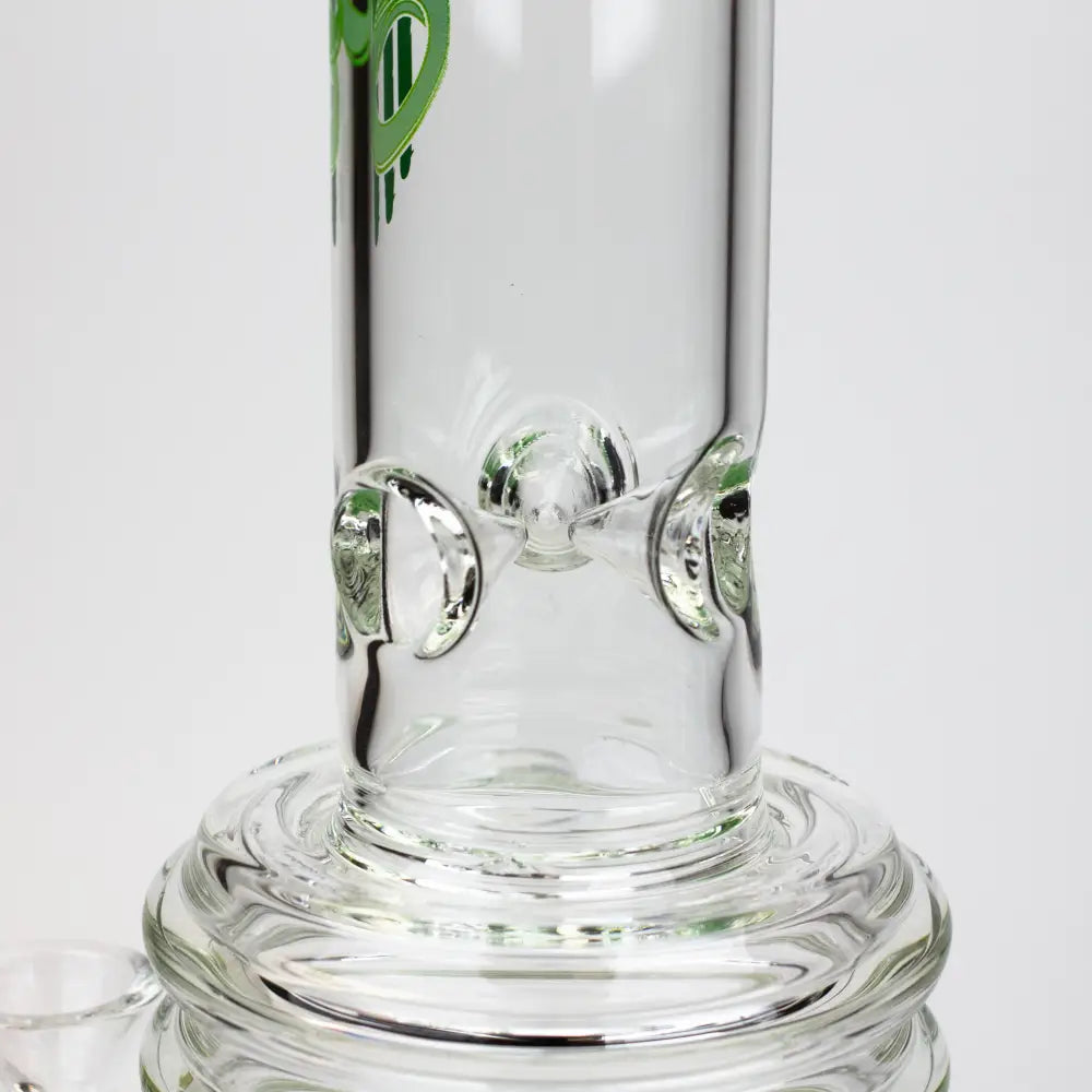 17" H2O glass water bong with double layer honeycomb [H2O-5005]_11