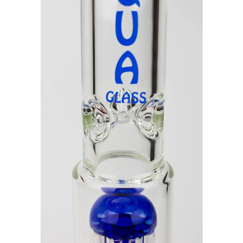 18.5" AQUA Glass Dual Tree arm / 7mm /glass water bong_7