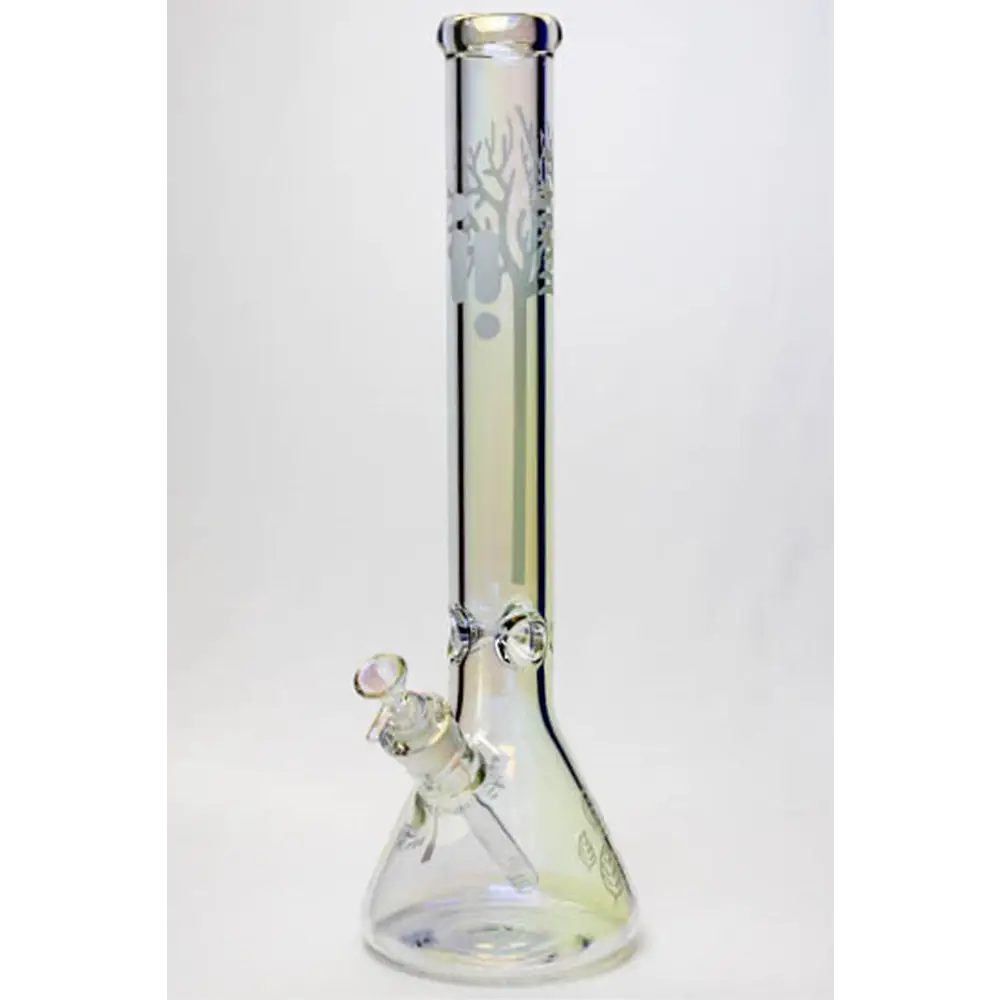 18" Infyniti Tree of life 7 mm metallic glass water bong_6