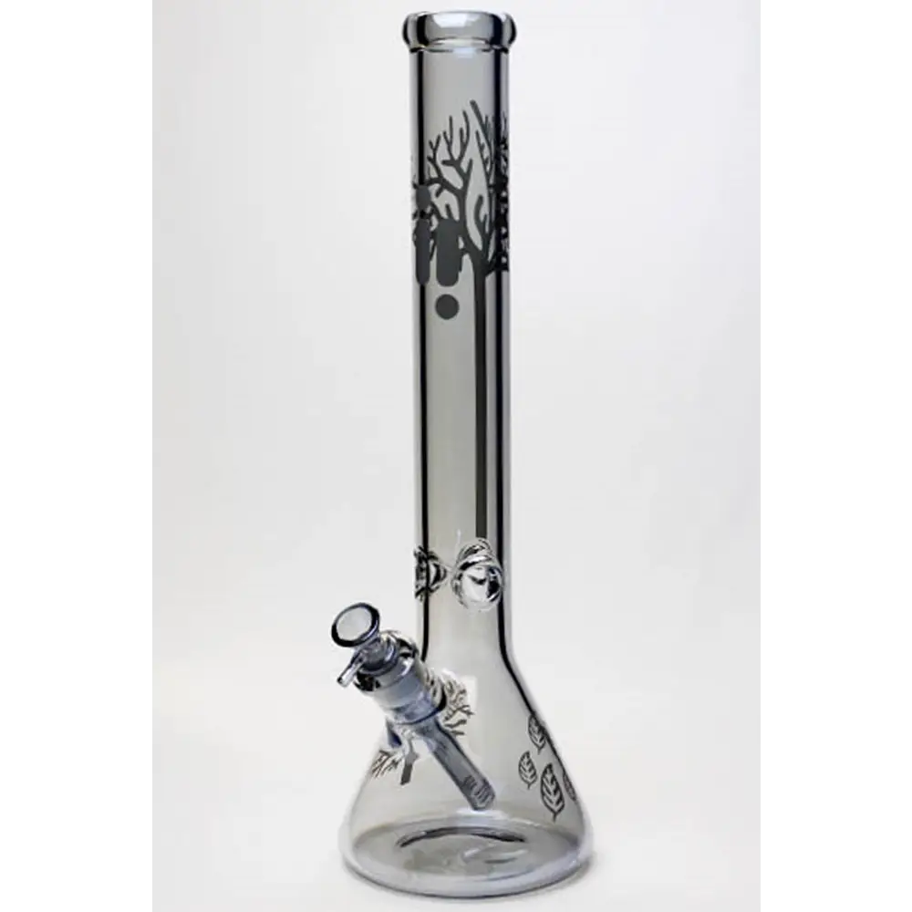 18" Infyniti Tree of life 7 mm metallic glass water bong_5