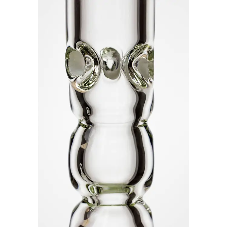 19.5" Genie 9 mm curved shaft glass beaker bong_4