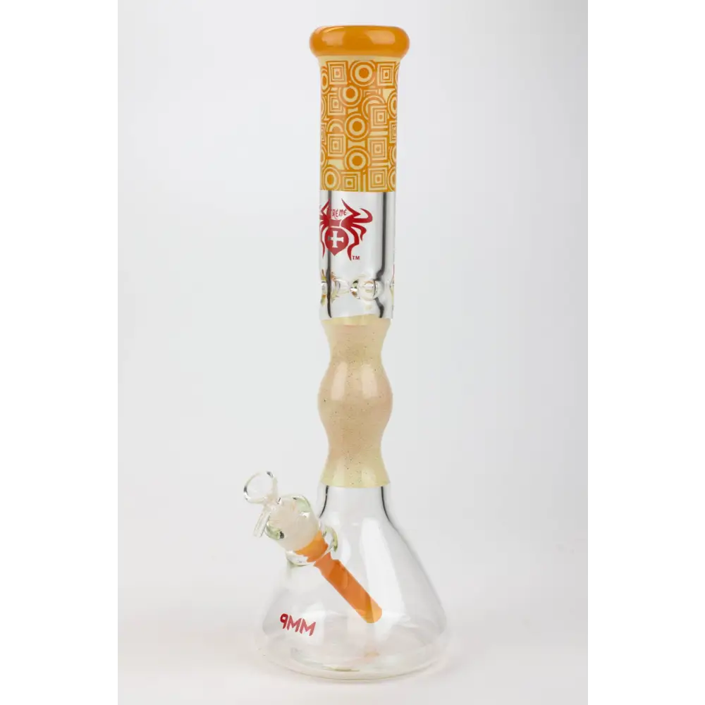 19" XTREME / 9 mm / Curbed tube glass Bong [XTR5001]_3