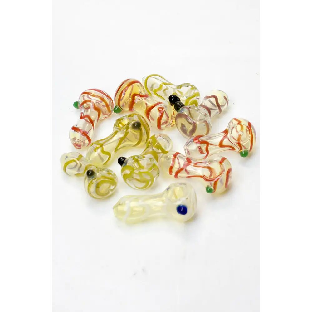 2.5" soft glass 6944 hand pipe - Pack of 10_1