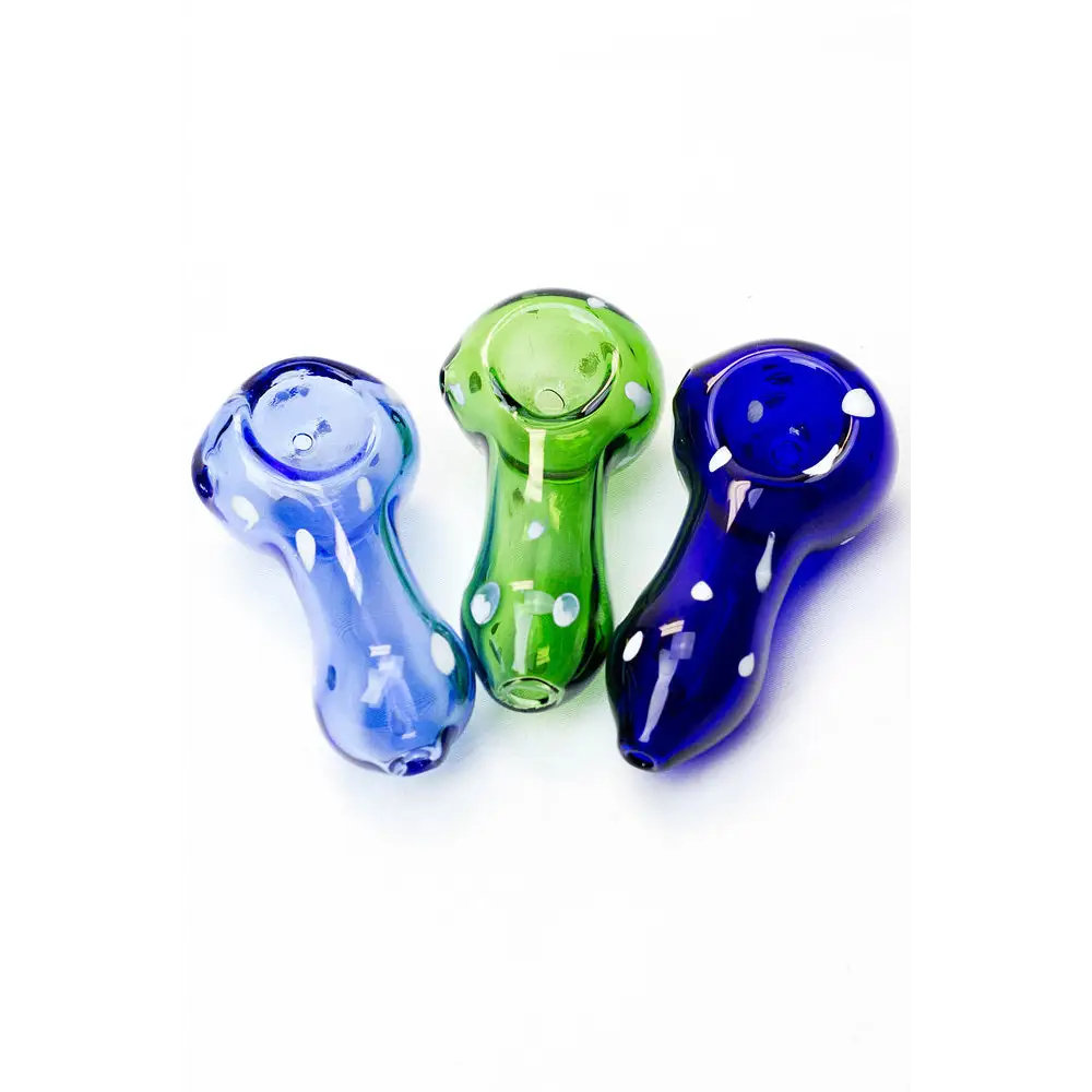 2.5" soft glass 6946 hand pipe - Pack of 10_0