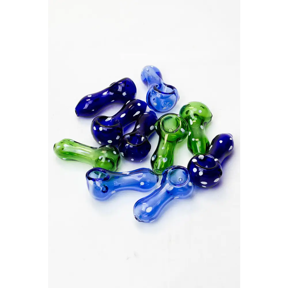 2.5" soft glass 6946 hand pipe - Pack of 10_1