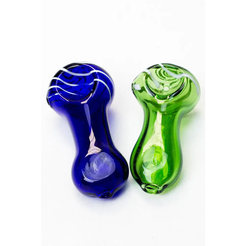 2.5" soft glass 6947 hand pipe - Pack of 10_1