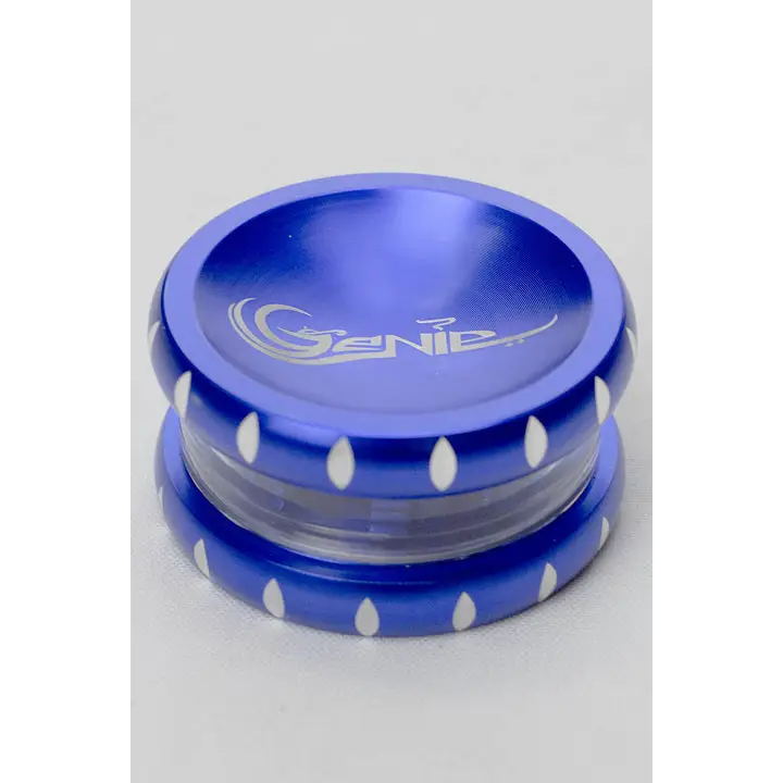 2 parts Genie aluminium herb grinder - Concave_5