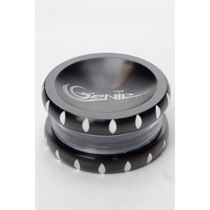 2 parts Genie aluminium herb grinder - Concave_8