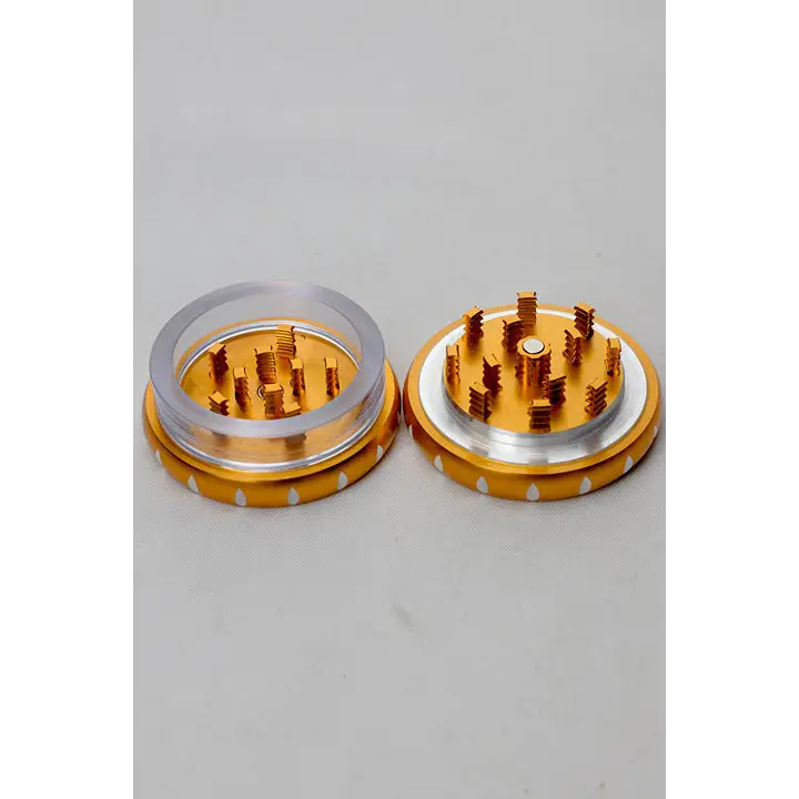 2 parts Genie aluminium herb grinder - Concave_3