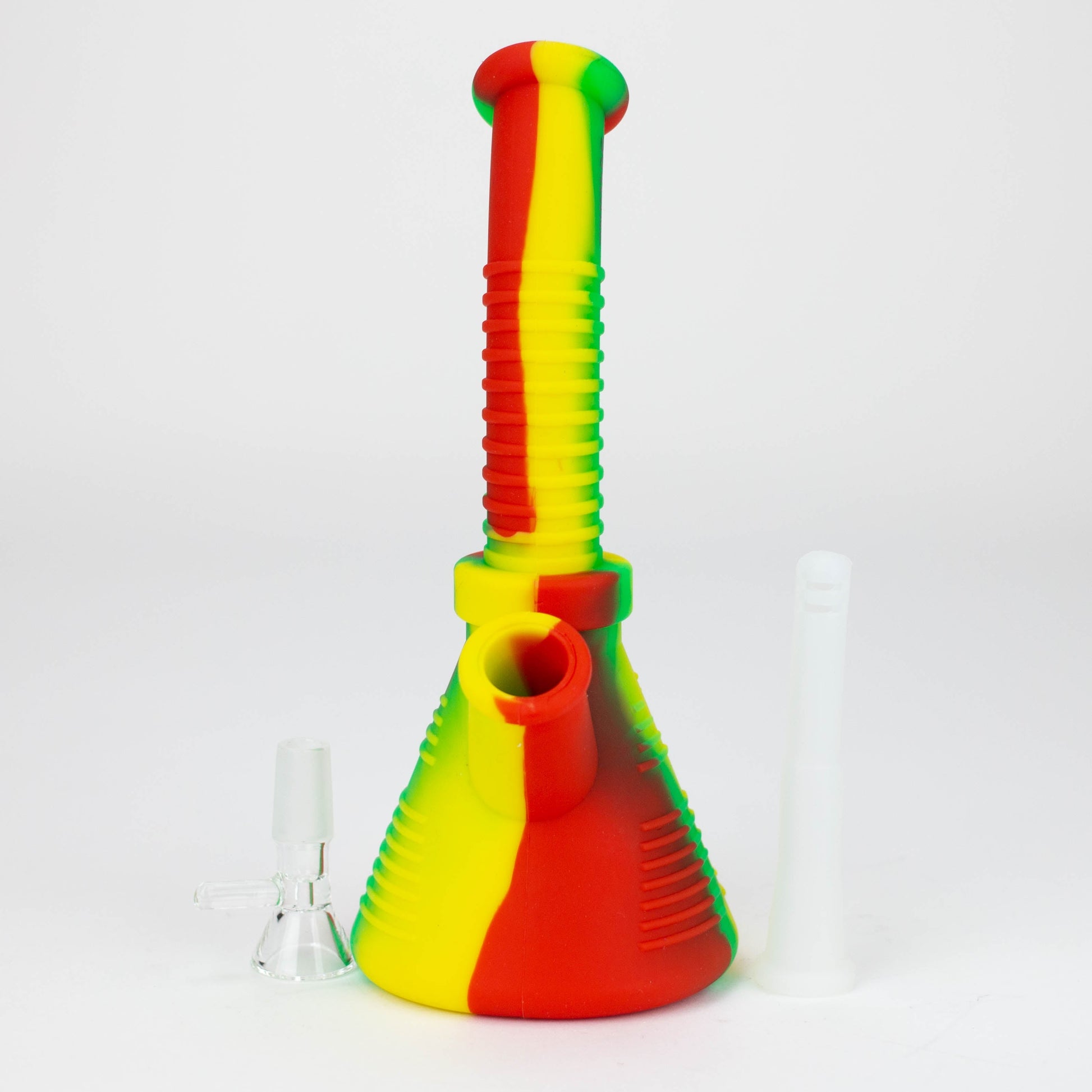 Fortune | 8.5" Angled Silicone Waterpipe-Assorted [SP1019]_2