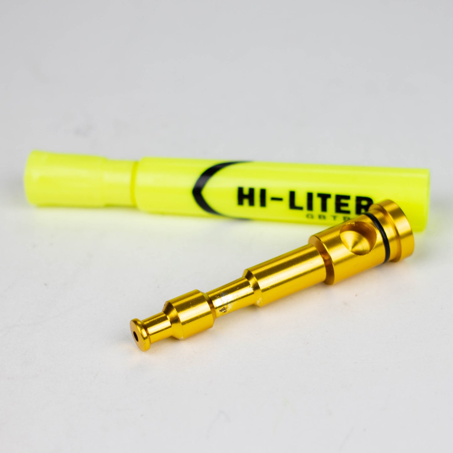 5.2" Discreet Hi Liter Marker Shape Aluminum Smoking Pipe [RT-16]_11