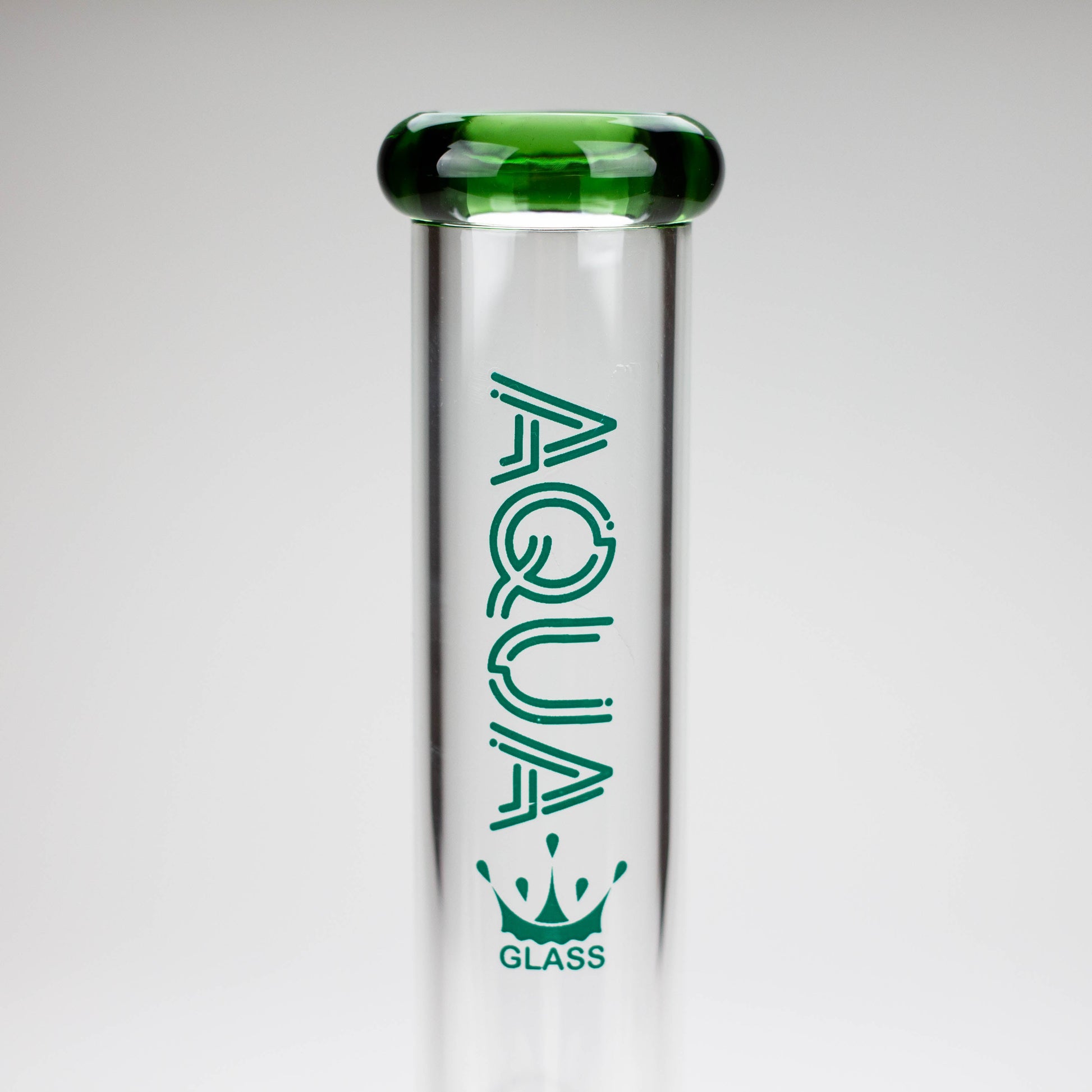 AQUA | 10" Beaker glass water bong with silicone cap [AQUA200]_5