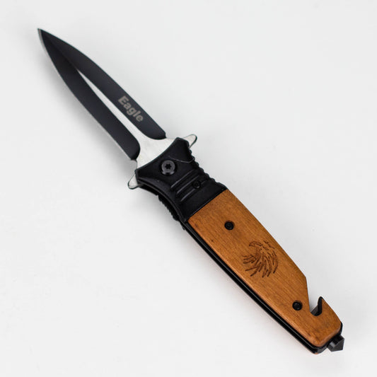 Outdoor rescue hunting knife w/ Belt Clip [PK-846EA]_0