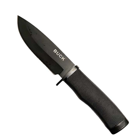 8-1/2" Full Tang Fixed Black Blade Hunting Knives_0