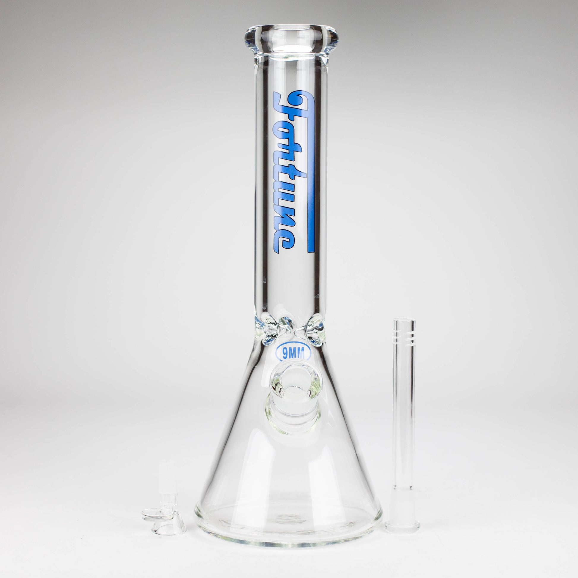 Fortune | 14" 9mm Beaker Glass Bong_1