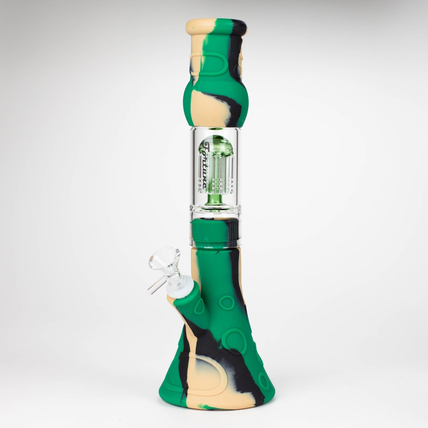 Fortune | 12.5 Inches Silicone Bong With 6 Arms percolator_1