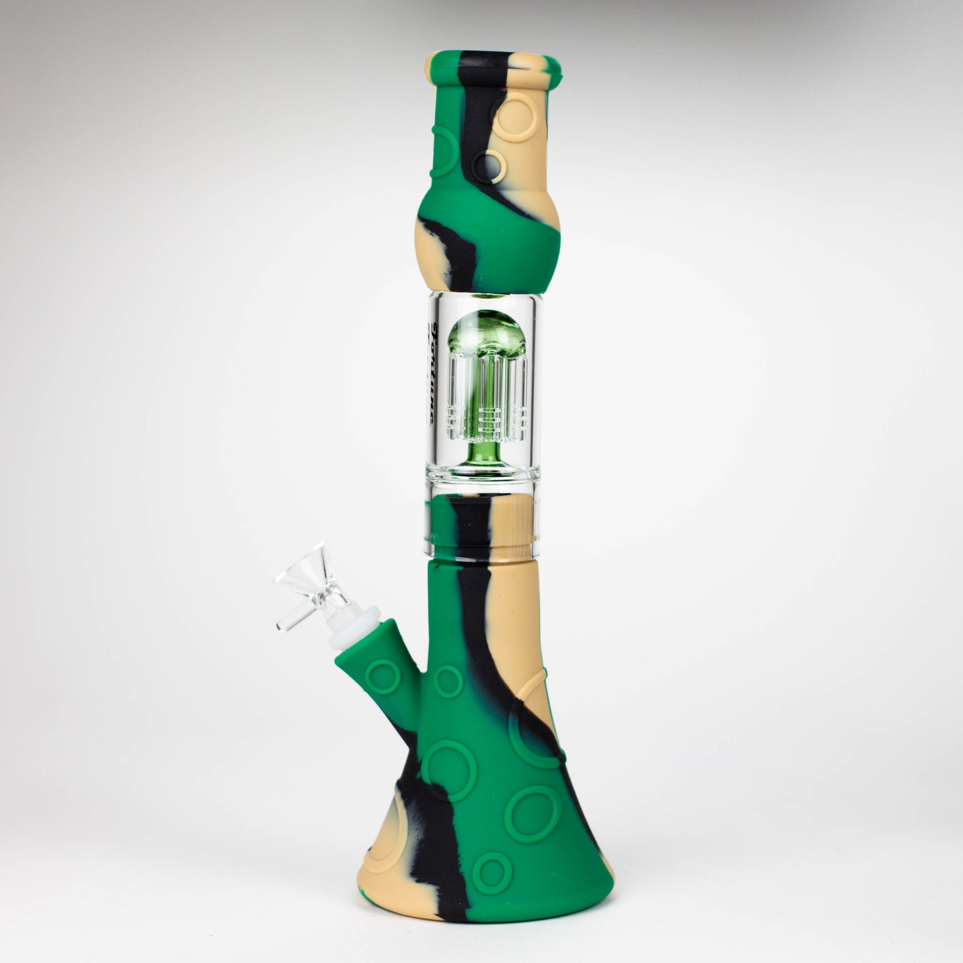 Fortune | 12.5 Inches Silicone Bong With 6 Arms percolator_2