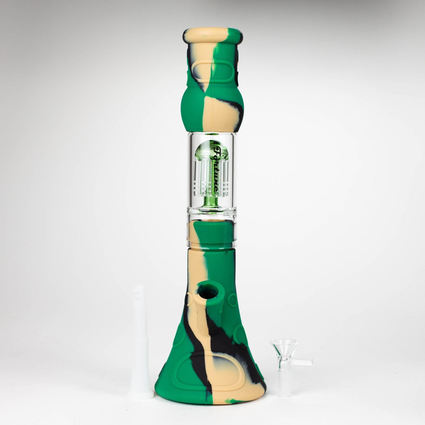 Fortune | 12.5 Inches Silicone Bong With 6 Arms percolator_7
