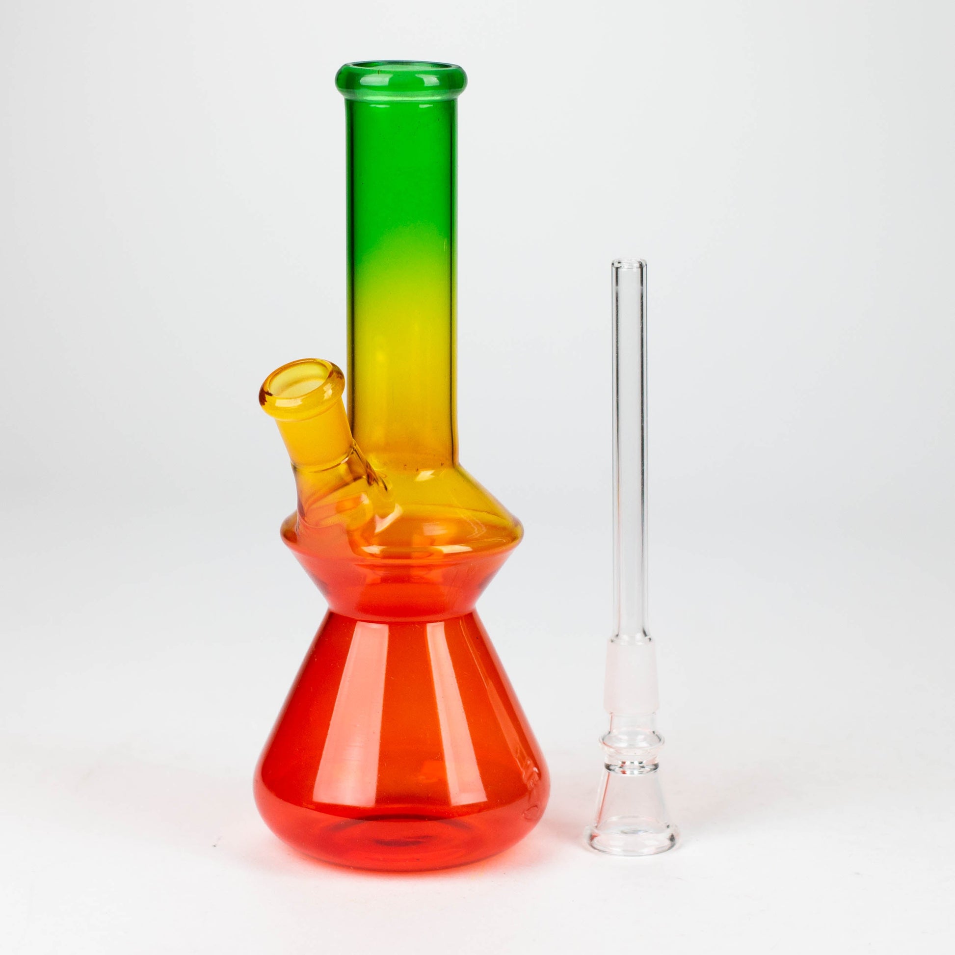 7" Rasta Color Water pipe-Designs Assorted_4