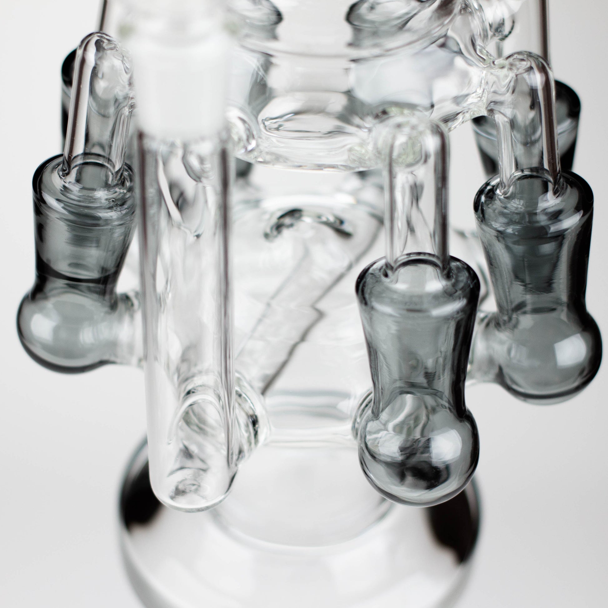 13" Multi chamber glass bong with inline difuser_9