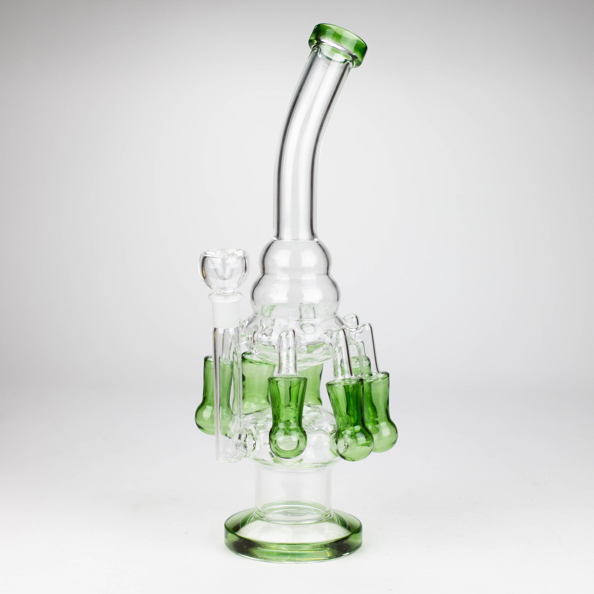 13" Multi chamber glass bong with inline difuser_1