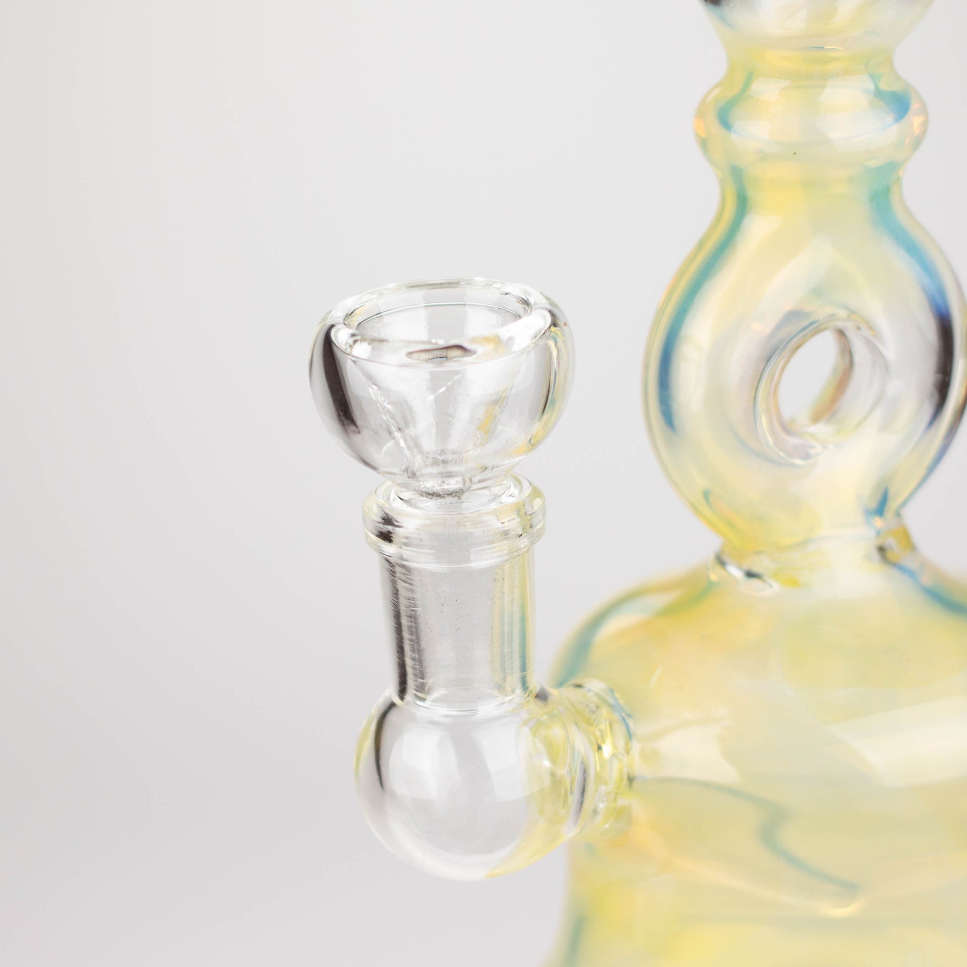 8" gold fumed glass water Pipe_3